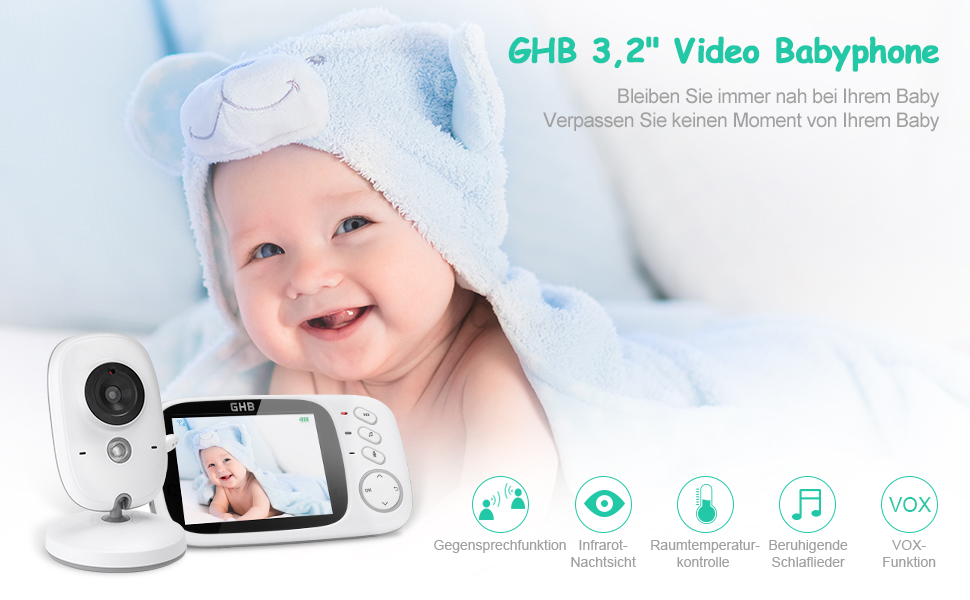 Babyphone GHB mit Kamera in Bayern - Waidhofen